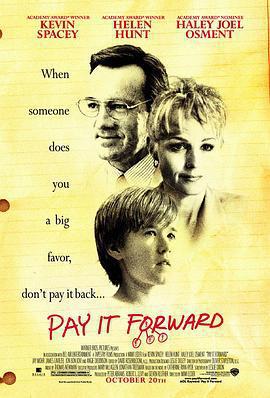 讓愛傳出去/Pay It Forward線上看